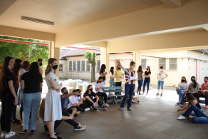 Aula de Princípios da Educação Infantil trabalha jogos criados pelos alunos