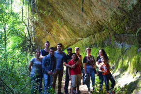 Turma de História visita sítio arqueológico