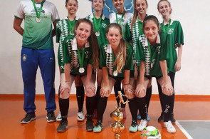 Equipe de Futsal Feminina é Bicampeã do torneio Meridional