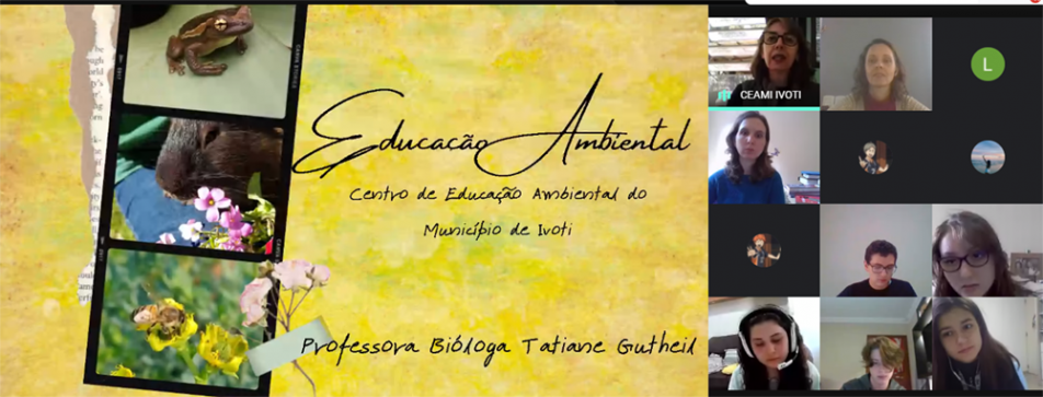 Turmas participam de conversa sobre biodiversidade e sustentabilidade