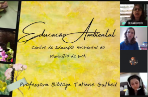 Turmas participam de conversa sobre biodiversidade e sustentabilidade