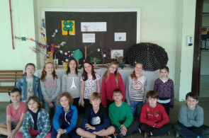 Alunos criam árvores magníficas e finalizam projeto sobre aves