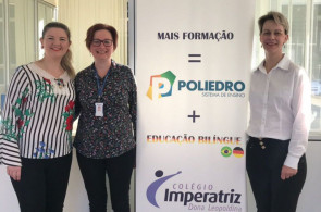 Professoras conhecem Colégio Imperatriz Dona Leopoldina