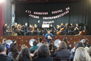Encontro de jovens Instrumentistas iniciou sexta-feira