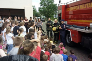 Manhã de treinamento para casos de incêndio no Instituto Ivoti