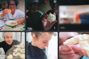Turma de estágio do Ensino Superior tem aula prática sobre biscoitos