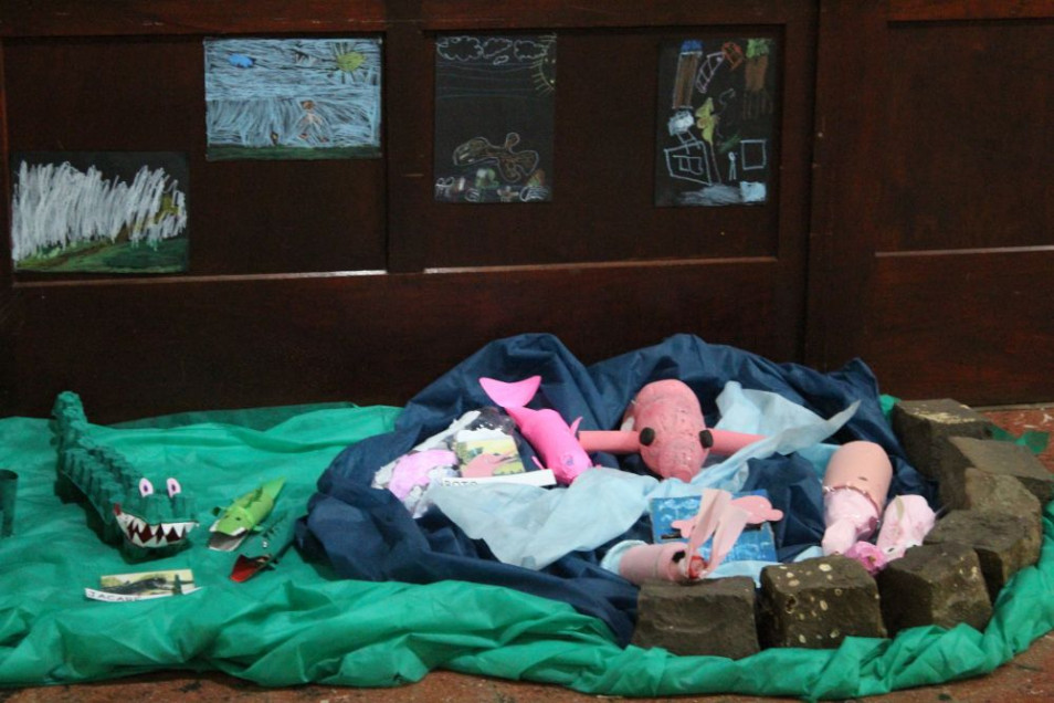 Livro Férias na Floresta inspira trabalhos da turma do 1º ano B