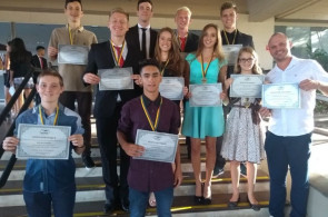 Atletas recebem homenagens no Troféu FAERGS