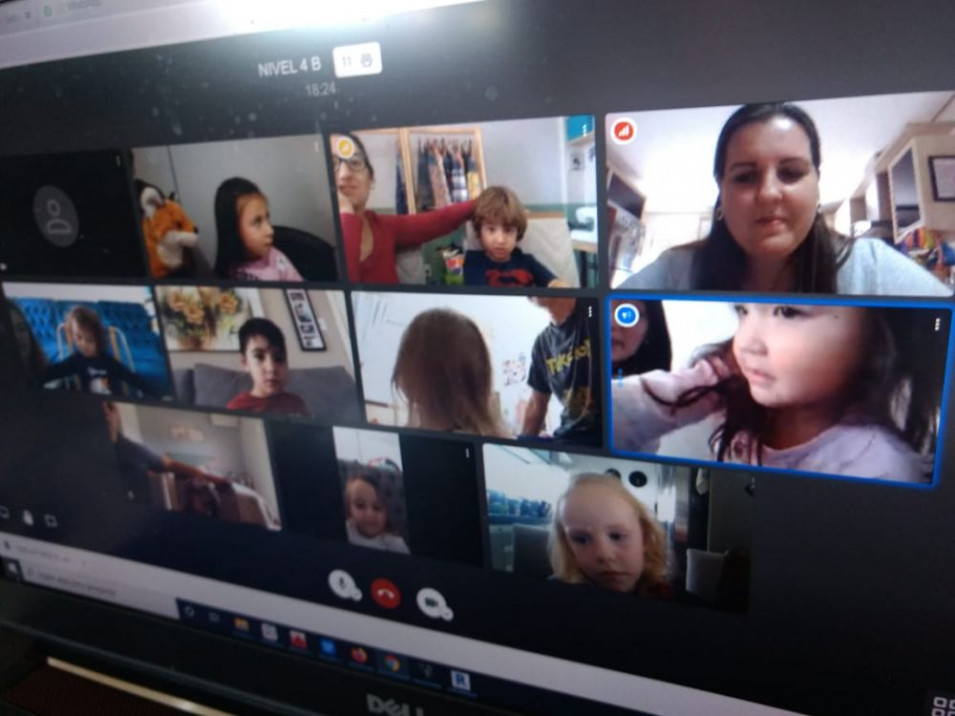 Turma da Educação Infantil tem vídeo aula para matar a saudade