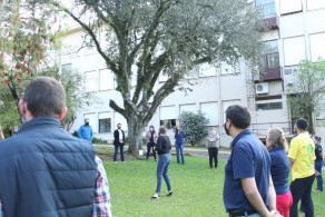 Depois de mais de 6 meses, professores tem a primeira reunião presencial
