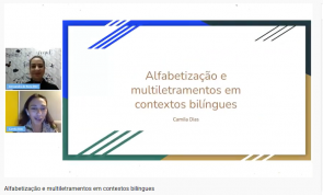 Grupo de Pesquisa promove live sobre Alfabetização e multiletramentos