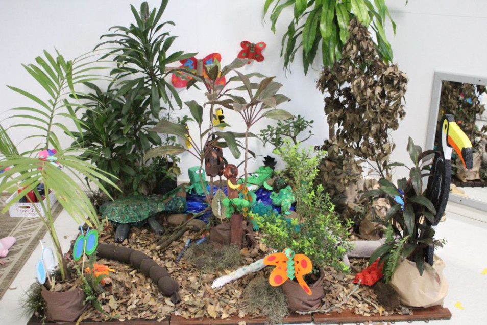 Turmas do Nível 2 trazem floresta para dentro da sala de aula