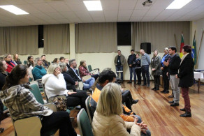 Reunião com pais representantes da Educação Básica