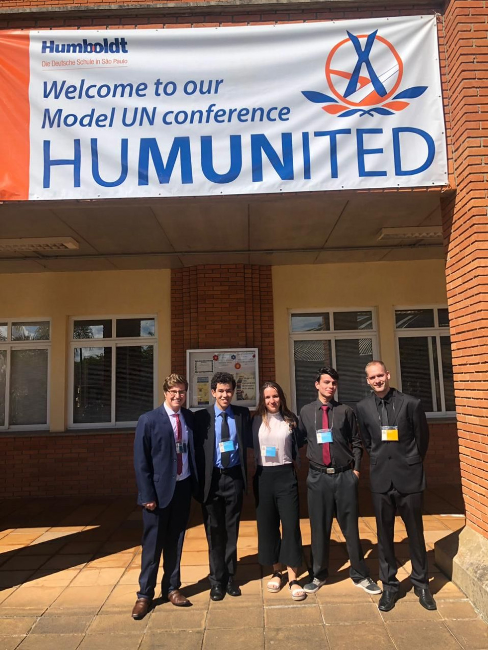 Estudantes participam de evento do MUN em São Paulo