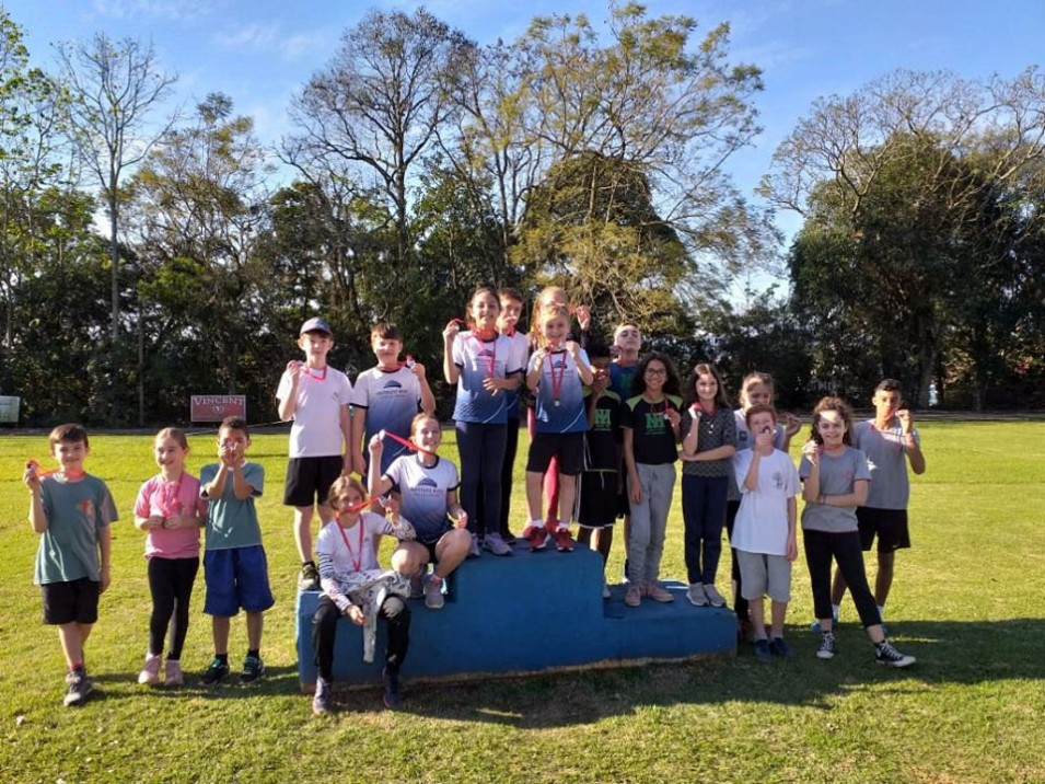 Alunos do Instituto Ivoti participam de evento pré-mirim de Atletismo