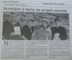 Trabalho de aluna do 5º ano vira matéria de jornal