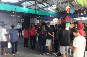 Alunos fazem viagem de estudos para Pelotas