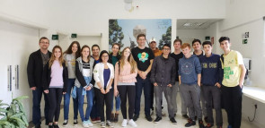 Turma conhece a sede da Sicredi Pioneira em Nova Petrópolis