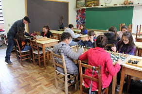 Instituto Ivoti recebe alunos para o projeto do Fundo Social Sicredi
