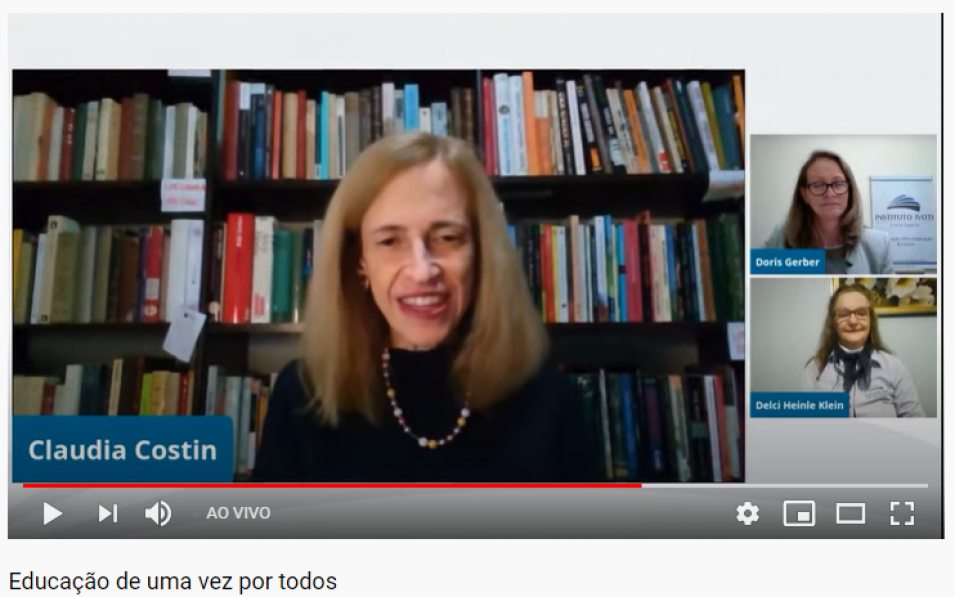 Primeira noite do Congresso de Educação tem palestra com Cláudia Costin