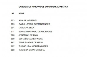 Resultado da 2ª Chamada do Vestibular 2018/01