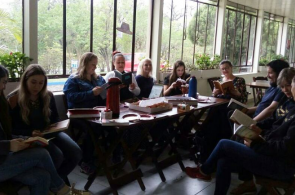 Te Fisguei recebe visita do grupo Confraria Literária