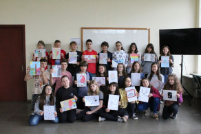 Textos e desenhos do 7º ano vira o livro Pequenas Grandes Histórias