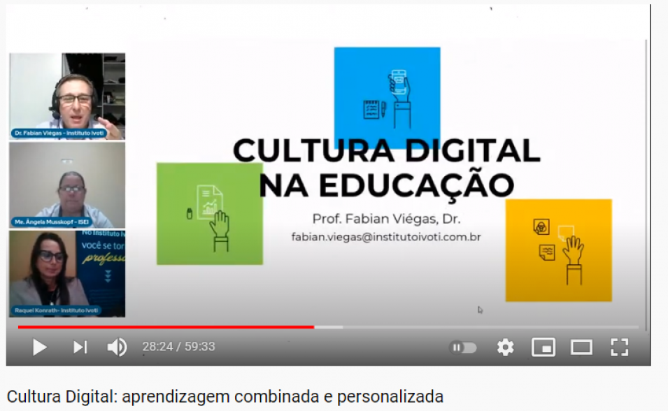 Pós-Graduação do Instituto Ivoti traz a Cultura Digital para a pauta