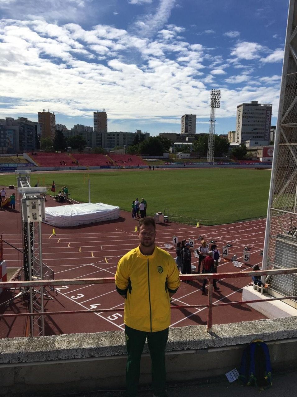 Atleta do Instituto Ivoti é o 4º melhor do mundo em arremesso do peso