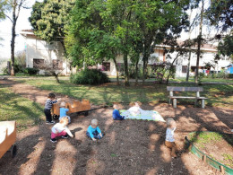 Projeto do Nível 1 explora diferentes espaços do Instituto Ivoti