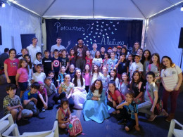 Turma do 3º ano B participa de oficina de declamação