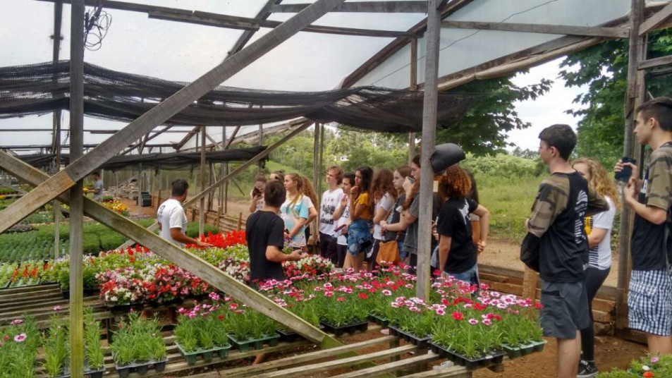 Instituto Ivoti recebeu intercambistas de Pomerode