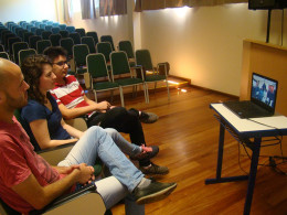 Internacionalização que se traduz na tecnologia da videoconferência