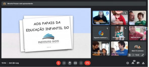 Turmas organizaram homenagem para os pais das crianças do Instituto Ivoti