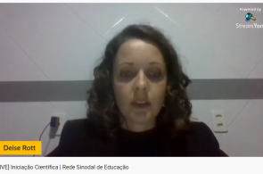Professora do Instituto Ivoti participa de Live sobre Iniciação Científica