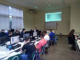 Turma de Desenho e Impressão 3D iniciou aulas no sábado