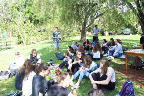 Turmas do NAI participam de momento de confraternização