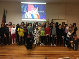 Turma de Inglês se organiza e cria evento de Cosplay