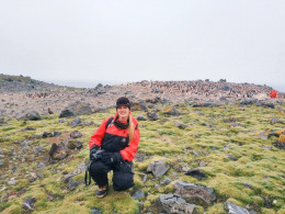 Professora Ailim participa de gravação de documentário na Antártica