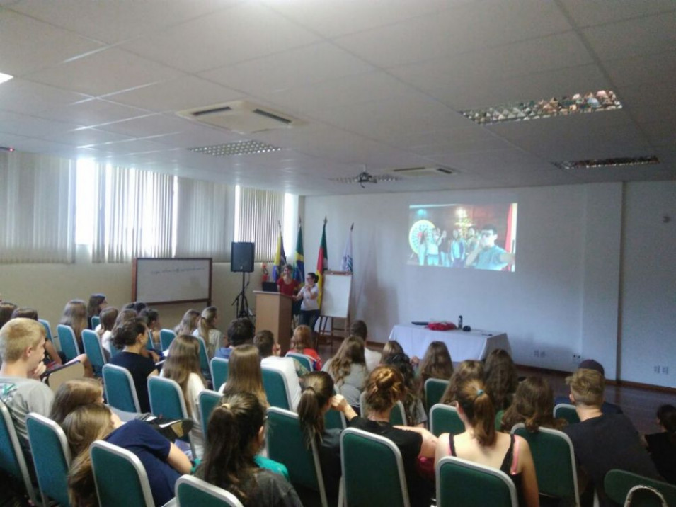 Confraternização do Núcleo de Aprendizado de Idiomas