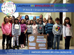 Alunos do Instituto Ivoti criam campanha de doação de brinquedos