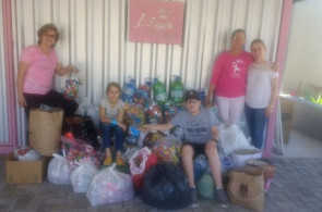 Turmas arrecadam 146 quilos de tampinhas para a Liga