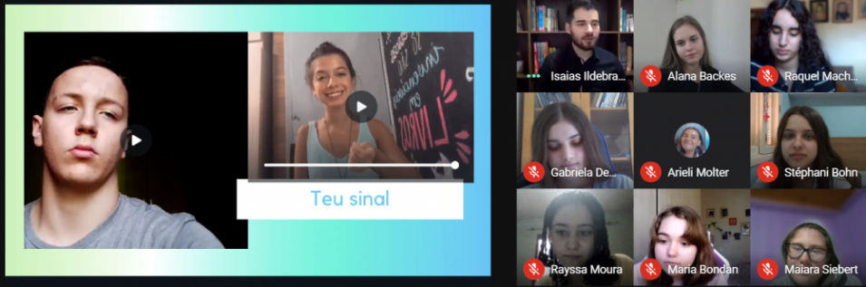 Turmas do Curso Normal tem atividade alusiva a Semana Brasileira da Libras