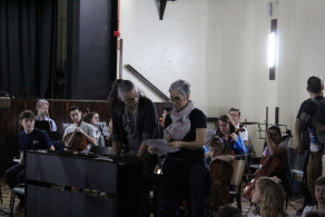Ensaio para o Festival Instituto Ivoti 110 anos com Hique e Simone