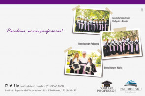 Formatura de professores de Música, Pedagogia e Letras Português e Alemão