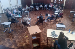 Professores participam de Formação Continuada sobre o Novo Ensino Médio