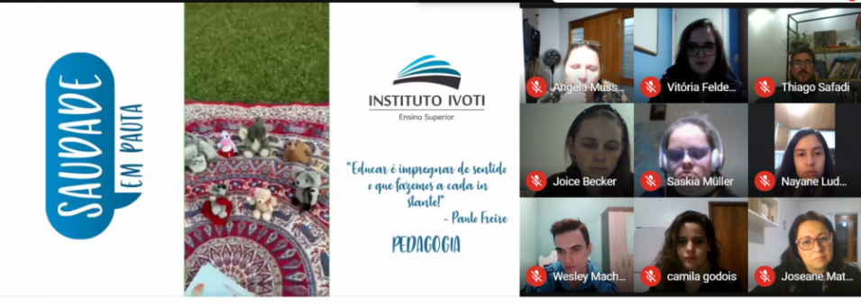 Acadêmicos participam de Encontro Cultural On-line Saudade em Pauta