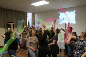 Oficina de música promovida pela Pós-Graduação do Instituto Ivoti
