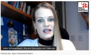 Alunas do Curso Normal apresentam poemas em live da Estação Gaia