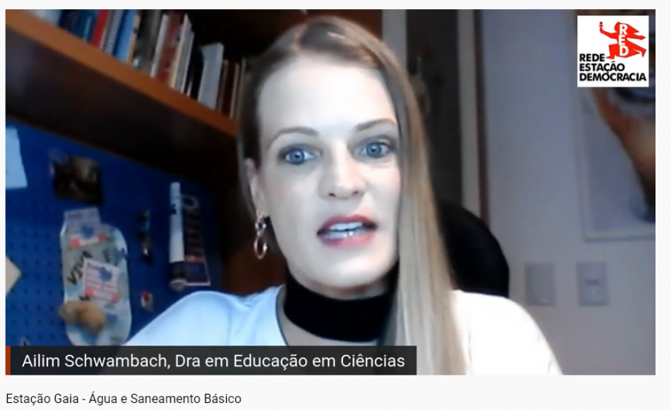 Alunas do Curso Normal apresentam poemas em live da Estação Gaia